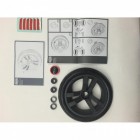 Roata neagra9x2 Buzzy Fiat 500