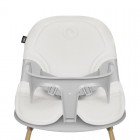 Scaun de masa 2 in 1 Lionelo Dalia, Grey Stone Natural, tavita detasabila, 6 luni+, 60 kg