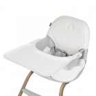 Scaun de masa 2 in 1 Lionelo Dalia, Grey Stone Natural, tavita detasabila, 6 luni+, 60 kg