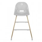 Scaun de masa 2 in 1 Lionelo Dalia, Grey Stone Natural, tavita detasabila, 6 luni+, 60 kg