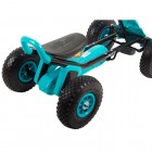 Kart cu pedale si roti gonflabile Driver Kidscare Albastru
