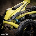 Kart cu pedale BERG Toys Rally DRT Yellow - 3 viteze