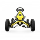 Kart cu pedale BERG Toys Rally DRT Yellow - 3 viteze