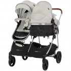 Carucior gemeni Chipolino Duo Smart 2 in 1 biscotta