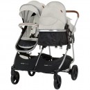 Carucior gemeni Chipolino Duo Smart 2 in 1 biscotta
