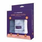 Set 3 paturici de muselina albastru Clevamama 3540