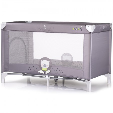Patut pliabil Chipolino Capri Bear grey