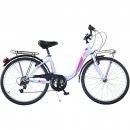 Bicicleta Dino Bikes 24" City Summertime alb