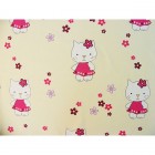 Lenjerie patut Hubners Kitty Floricele 5 piese crem