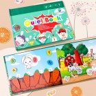 Carte educativa Montessori cu multiple activitati pentru copii mici cu stickere reutilizabile KidsCare