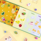 Carte educativa Montessori cu multiple activitati pentru copii mici cu stickere reutilizabile KidsCare