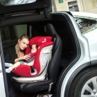 Scaun auto cu isofix si centura Top Tether Alia 9-36 kg, moka Kiwy