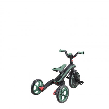 Tricicleta Globber Explorer 4 in 1 pliabila, culoare verde pal