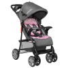 Carucior sport Lionelo Emma Plus Pink Scandi cu tavita, 2 suporturi pahar, geanta