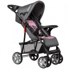 Carucior sport Lionelo Emma Plus Pink Scandi cu tavita, 2 suporturi pahar, geanta