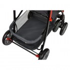 Carucior sport Lionelo Emma Plus Pink Scandi cu tavita, 2 suporturi pahar, geanta