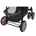 Carucior sport Lionelo Emma Plus Pink Scandi cu tavita, 2 suporturi pahar, geanta