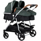 Carucior gemeni Chipolino Duo Smart 3 in 1 basil
