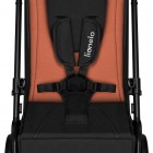 Carucior sport Lionelo Cloe, maro, pliabil cu o singura mana, roti EVA, pana la 22 kg