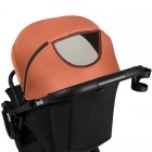 Carucior sport Lionelo Cloe, maro, pliabil cu o singura mana, roti EVA, pana la 22 kg