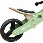 Bicicleta/tricicleta fara pedale, Free2Move, Din lemn, 2 in 1, Functie de bicicleta echilibru, Scaun reglabil, Roti ajustabile, Manere antiderapante, Varsta 1-3 ani, Conform cu standardele europene EN71-1:2018, EN71-2:2020, EN71-3:2021, Mint