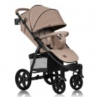 Carucior sport Lionelo Annet Plus Bej Sand, capotina XXL, 0-22 kg