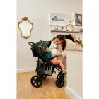 Carucior sport Lionelo Annet Plus Bej Sand, capotina XXL, 0-22 kg