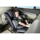 Scaun auto, Be Cool, Wagon I-Size, Rotire 360 grade, 40 - 150 cm, 0 - 36 kg, Cu Isofix si picior stabilizator, Cu protectie laterala de siguranta, Conform cu standardul european de securitate ECE R129, Petrol