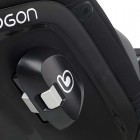 Scaun auto, Be Cool, Wagon I-Size, Rotire 360 grade, 40 - 150 cm, 0 - 36 kg, Cu Isofix si picior stabilizator, Cu protectie laterala de siguranta, Conform cu standardul european de securitate ECE R129, Petrol