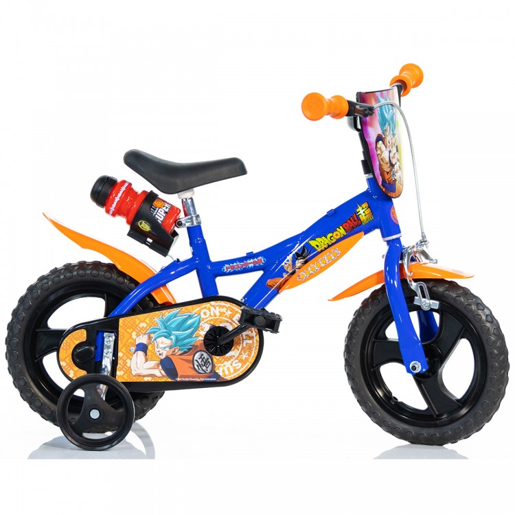 Bicicleta pentru copii Dragon Ball DB-612L-DR Dino Bikes, 12 inch
