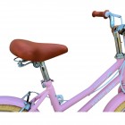 Bicicleta copii 14 inch KidsCare roz – cu roti ajutatoare, frana de siguranta, cosulet, pentru fete 3–6 ani