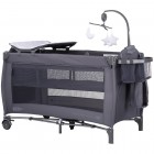 Patut pliabil Chipolino Bella anthracite