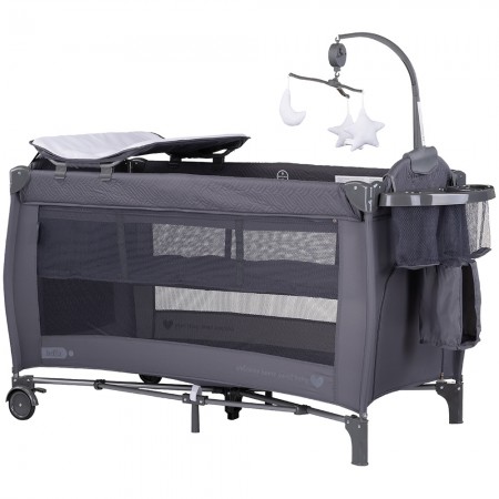 Patut pliabil Chipolino Bella anthracite