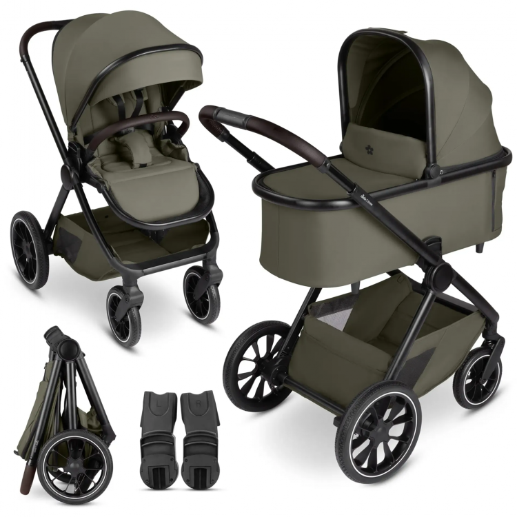 Carucior 2 in 1 S Three verde - Circle Abc design