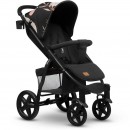 Carucior sport Lionelo Annet Plus Lovin negru, 0-22 kg, editie limitata