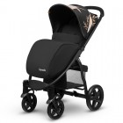 Carucior sport Lionelo Annet Plus Lovin negru, 0-22 kg, editie limitata