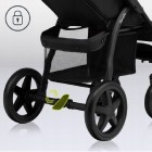 Carucior sport Lionelo Annet Plus Lovin negru, 0-22 kg, editie limitata