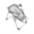 Scaun de masa si Balansoar, Jane, Mila 2 in 1, Transformabil, Multifunctional, Cu husa din imitatie piele, 0 luni+, Conform cu EN 14988:2017 + A1:2020EN 12790:2023, Iris