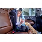Scaun auto i-Size, Lionelo, Neal, Spatar reglabil in 4 pozitii, Tetiera in 10 pozitii, Suport sticla inclus, 15-36 Kg, 100-150 cm, Cu Isofix, Conform ECE R129, Negru