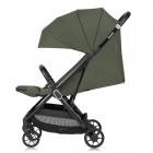 Carucior sport, Lionelo, Bess, Sustine 22 kg, 6 luni+, Capotina impermeabila si protectie SPF 50+, Include suport sticla, Pliere cu o singura mana, Maner pentru transport, Verde