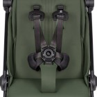 Carucior sport, Lionelo, Bess, Sustine 22 kg, 6 luni+, Capotina impermeabila si protectie SPF 50+, Include suport sticla, Pliere cu o singura mana, Maner pentru transport, Verde