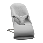 BabyBjorn - Balansoar Bliss Light Grey, 3D Jersey, cu bara de jucarii