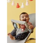 BabyBjorn - Balansoar Bliss Light Grey, 3D Jersey, cu bara de jucarii