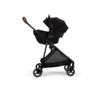 Nuna - Scoica auto cu ISOFIX integrat PIPA urbn Caviar, nastere - 75 cm, testata inclusiv la impact lateral, conform ECE R129 si