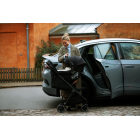 Nuna - Scoica auto cu ISOFIX integrat PIPA urbn Caviar, nastere - 75 cm, testata inclusiv la impact lateral, conform ECE R129 si
