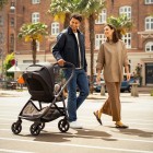 Nuna - Carucior cu roti pivotante 360° SWIV Granite