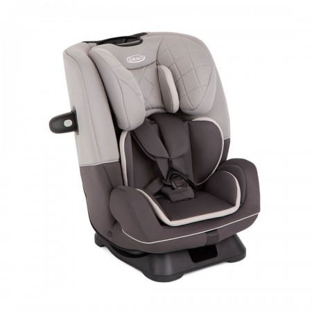 Graco - Scaun auto SlimFit Iron, 40-145 cm, certificat R129 si testat ADAC