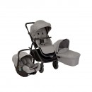 Graco - Carucior pentru copii multifunctional 3 in 1 Near2Me DLX Ash (Carucior Near2Me DLX + Landou Near2Me DLX + Scoica SnugLit