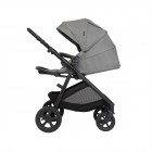 Graco - Carucior pentru copii multifunctional 3 in 1 Near2Me DLX Ash (Carucior Near2Me DLX + Landou Near2Me DLX + Scoica SnugLit