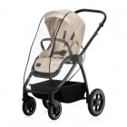 Carucior 2 in 1 Lionelo Meril, Bej, Landou si scaun XL, Reversibil, Ventilatie 3D, Accesorii, Pana la 22 kg